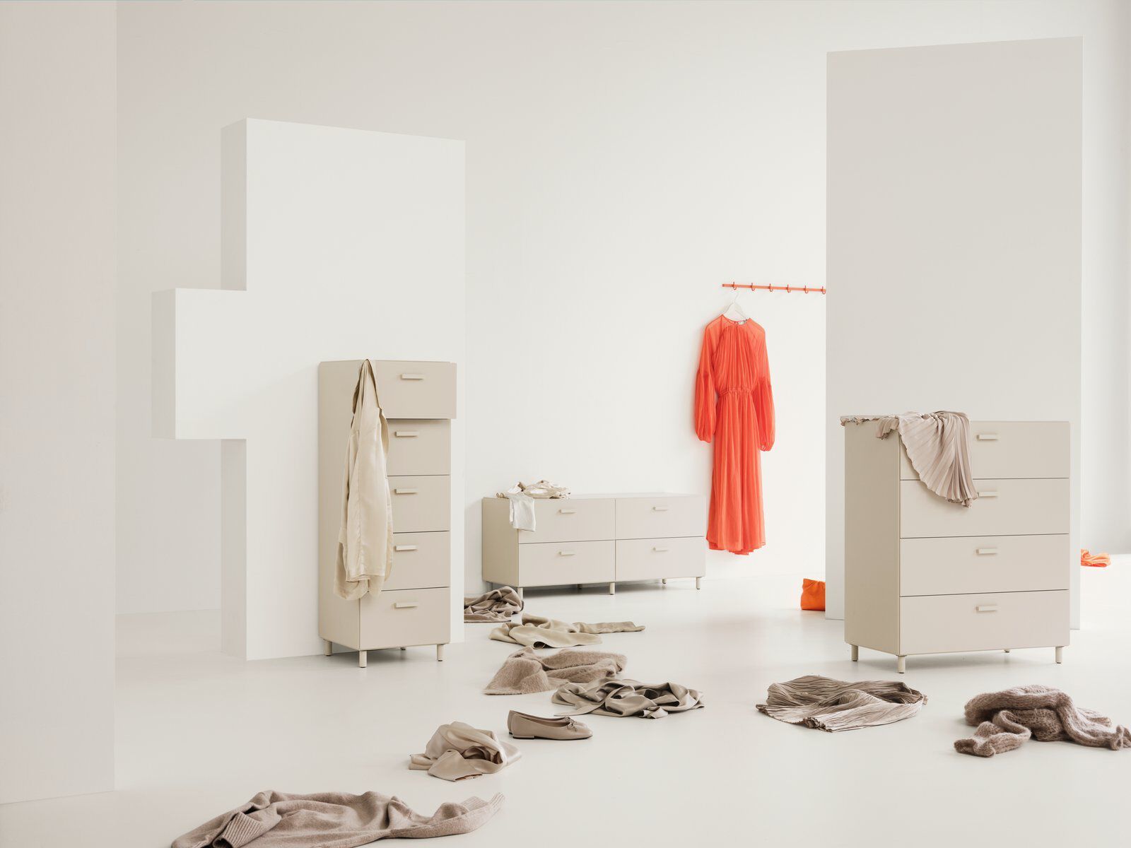 МДФ секционный комод String Furniture Relief ARCH-00039517 - Вид №8