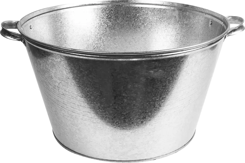 Santreyd Таз хозяйственный оцинкованный 26 литров с ручками 84855052