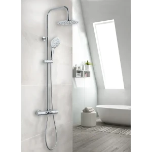 Душевая стойка Esko ST2040LM 1 режим с термостатом цвет серый/серебристый