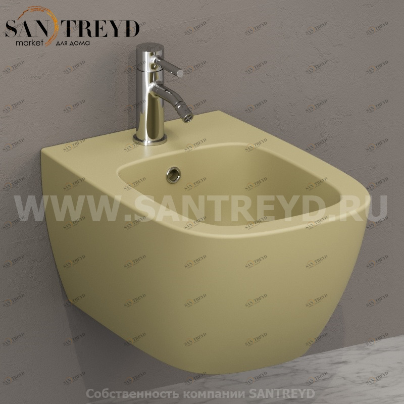 GNS10SE Биде подвесное GENESIS Ceramica Globo