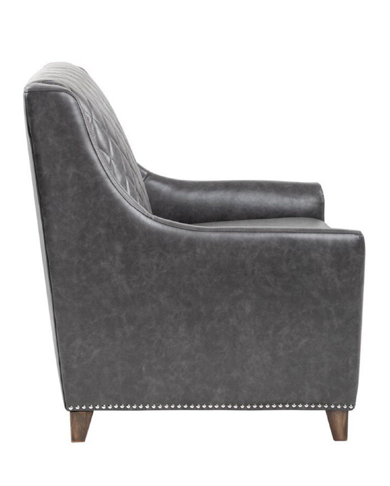 Кресло Frant серое ICON DESIGNE ДИЗАЙНЕРСКИЕ 178035 Серый  - Вид №1