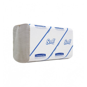 6659 Kimberly Clark Полотенца бумажные листовые Kimberly Clark Scott Perfomance 6659 H2 Z-сложения 1-слойные в пачке по 110 листов