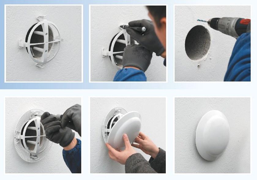 First Corporation Акустический редуктор для существующих вентиляционных отверстий La ventilazione Ufocr - Вид №6