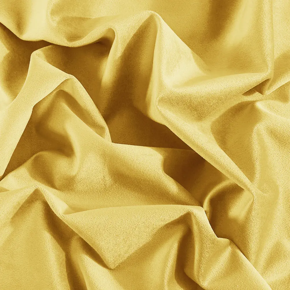 Santreyd Velvet: Желтая бархатная ткань для штор 280 см 89353521 STLM-1024227 - Вид №1