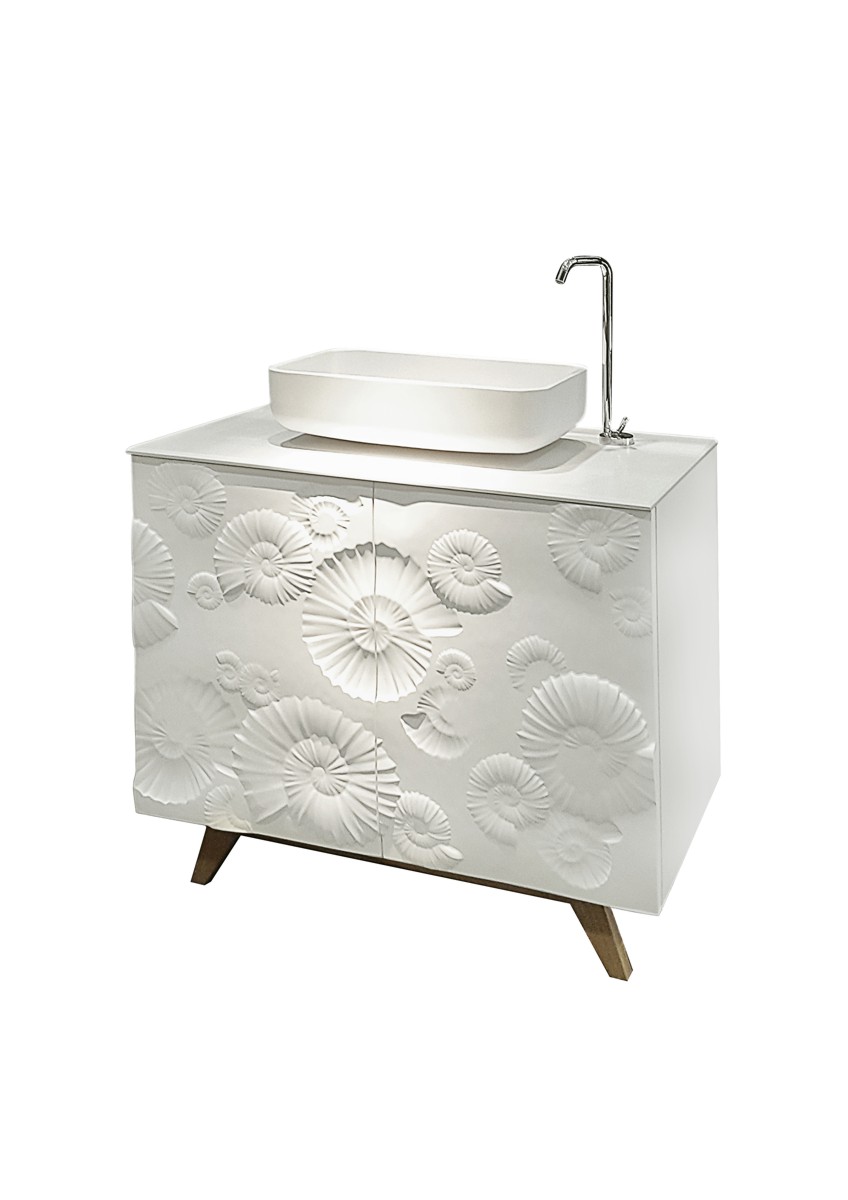 2610 Mobile bagno Ammoniti Bianchini&Capponi STONELIGHT Bianchini Capponi 