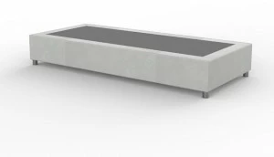 Mobilspazio Односпальная мягкая кровать для гостиниц Zeus