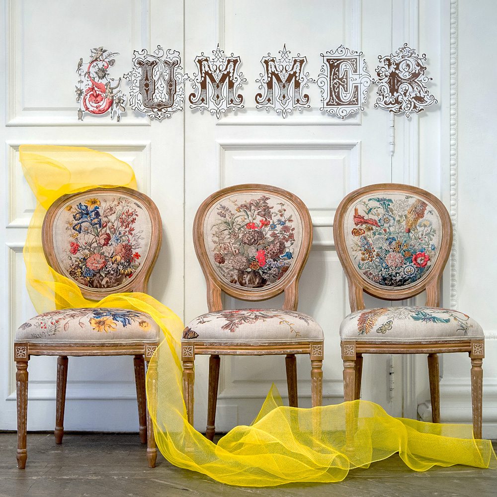 121107 Стул «12 месяцев цветения», версия Июль Object Desire  - Вид №4