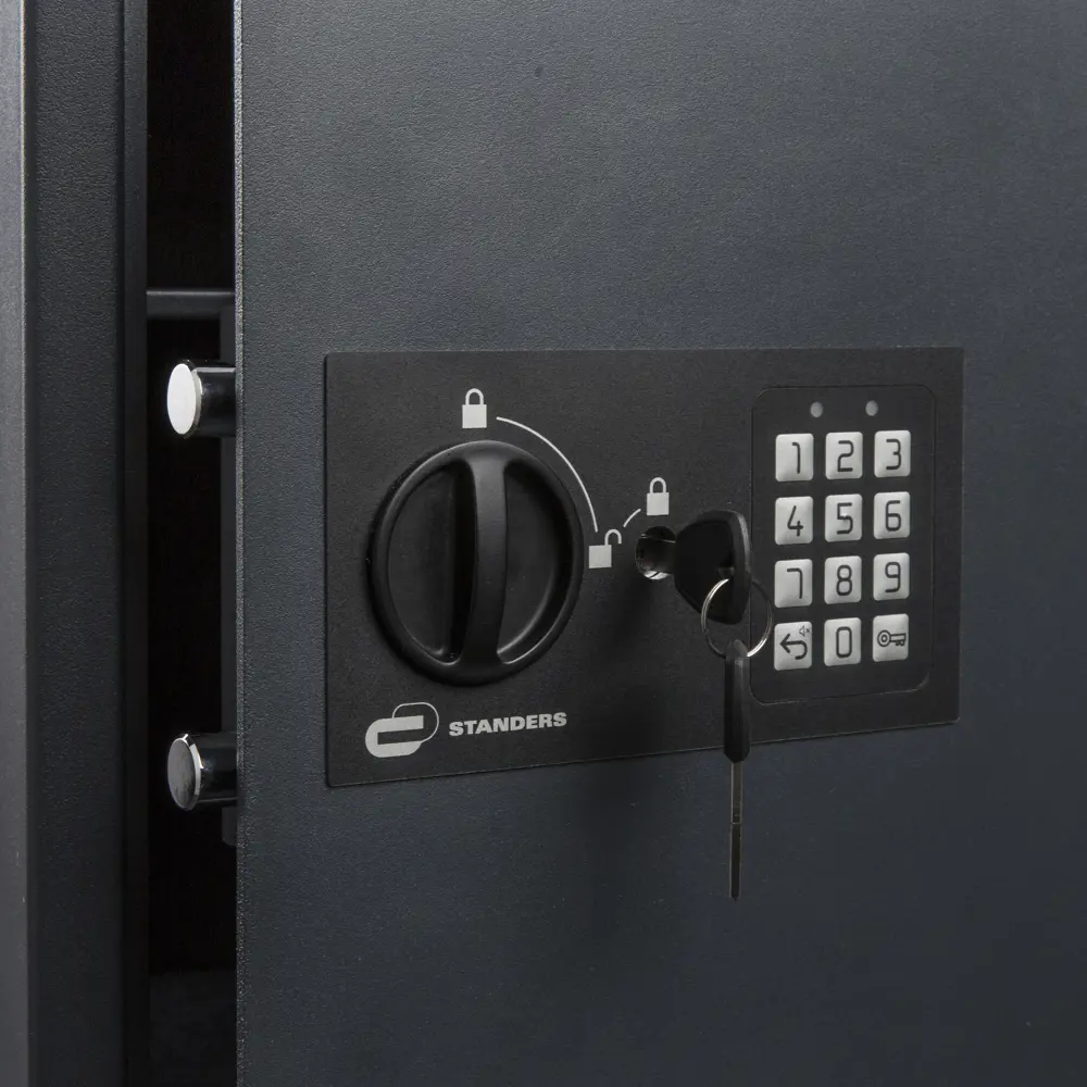 Сейф Standers 40 л с электронным замком 35x40x36 см сталь 85155402 STLM-2049608  - Вид №1