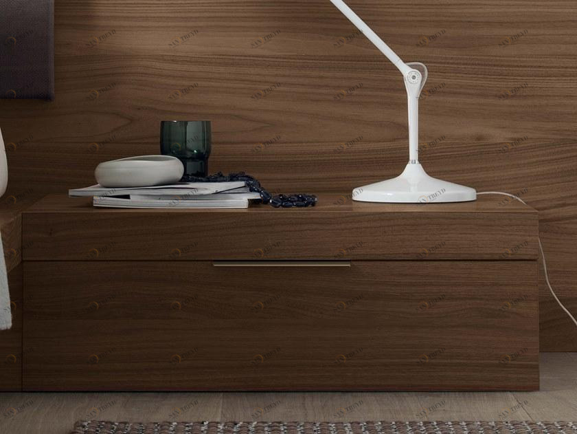 JESSE Прямоугольная тумбочка из орехового дерева с ящиками Stage sun-id-1477818