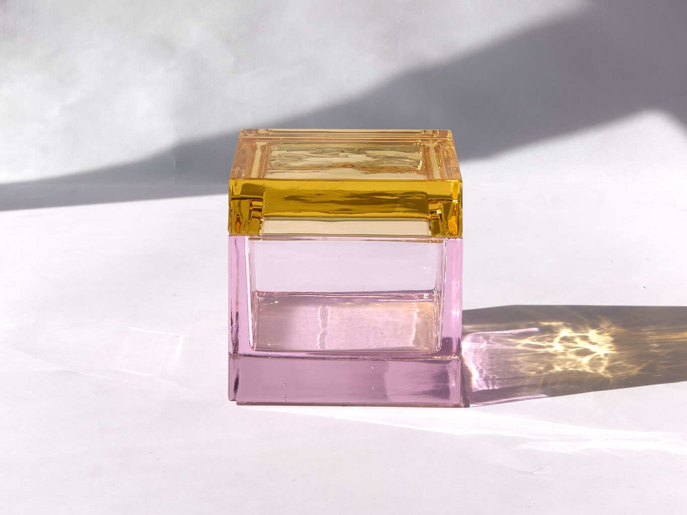 Двухцветный контейнер из дутого стекла Studio Bojola PALMI ARCH-00058347 - Вид №26