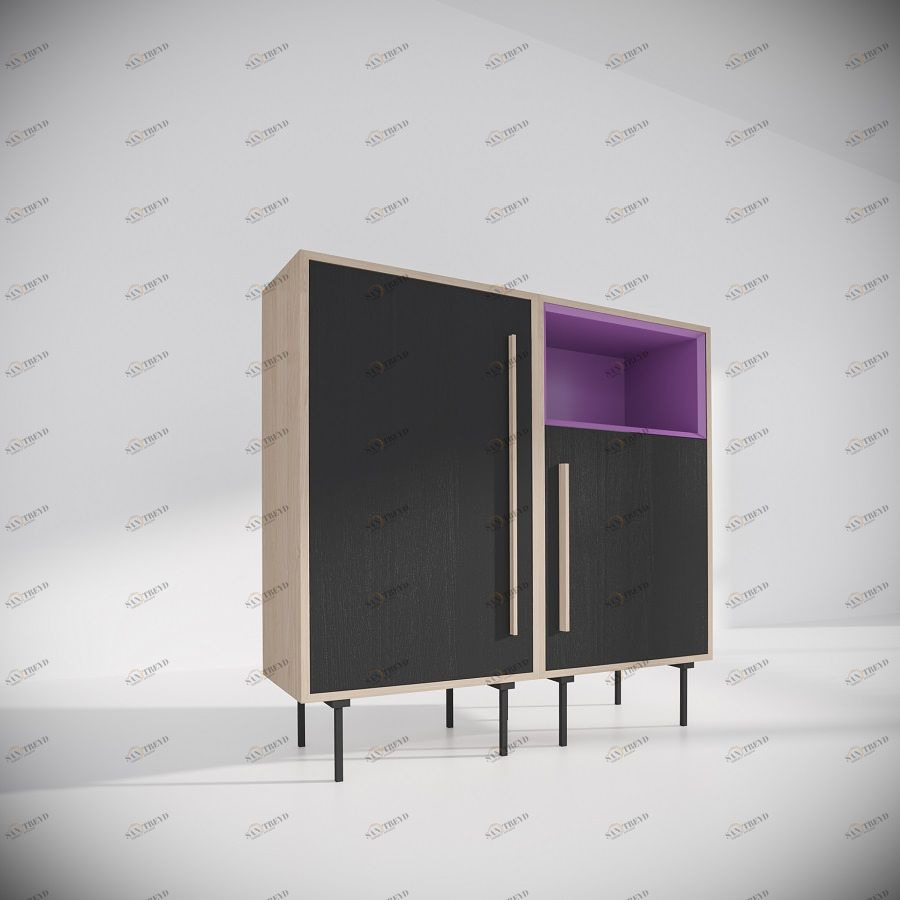 Комплект Tube, фиолетовый/оливковый BraginDesign BR0224БФ