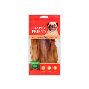 ПР0057544 Лакомство для собак Уши кроличьи для мелких пород HAPPY FRIEND