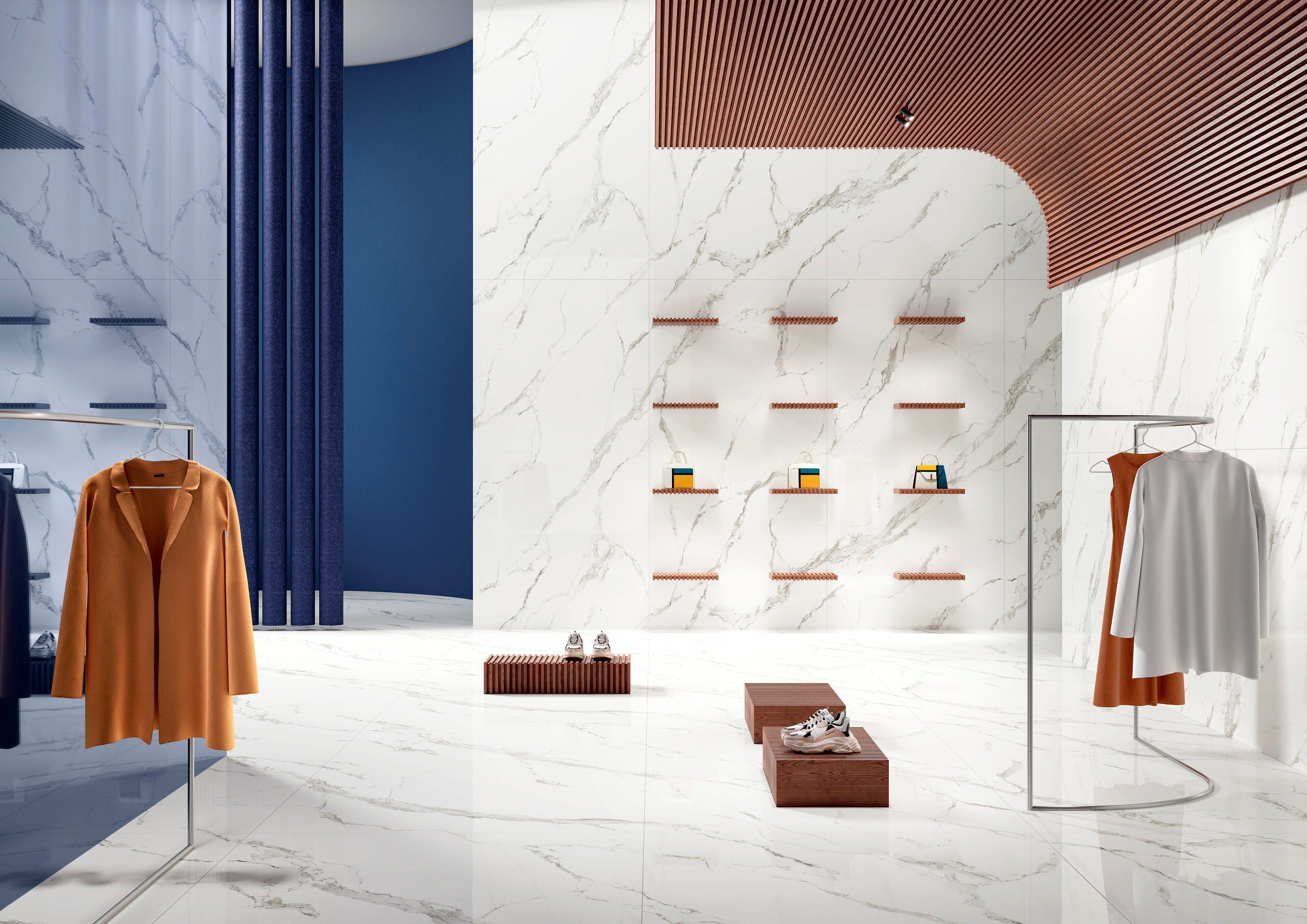 Пол / керамогранит с мраморным эффектом Fiandre Marmi Maximum ARCH-00037705 - Вид №4