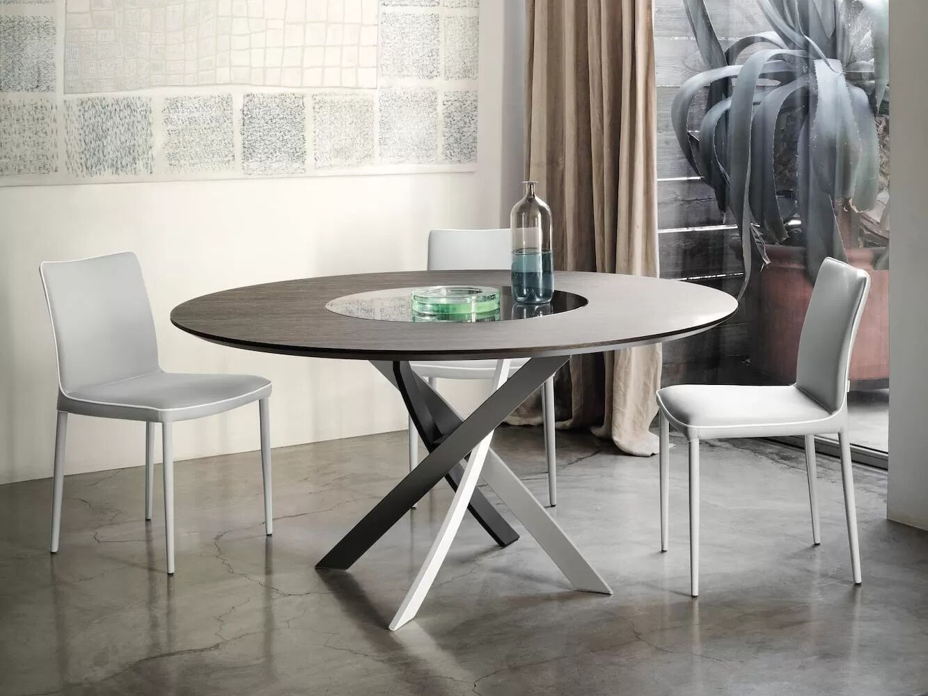 Круглый мраморный стол Bontempi Casa BARONE ARCH-00052845 - Вид №11