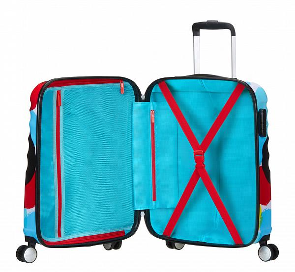 31C-12001 Чемодан Spinner 55 American Tourister Wavebreaker Disney  - Вид №1