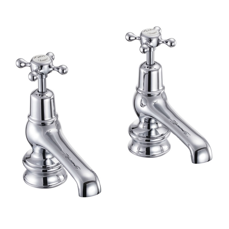 Burlington Кран для бассейна Claremont Regent 5 " Полный оборот с акцентом Медичи в Chrome CLR2 MED  - Вид №1