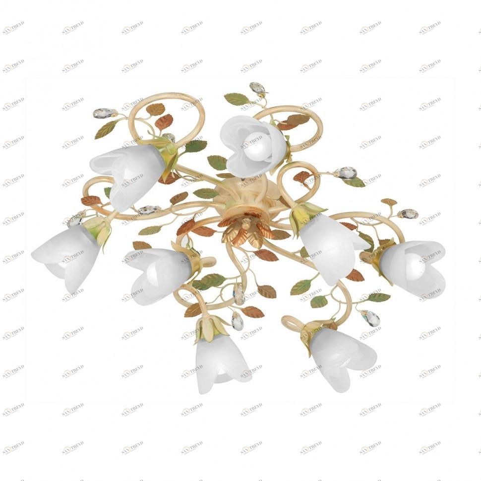 Потолочная люстра Vitaluce V1743/8PL VITALUCE ДИЗАЙНЕРСКИЕ 194117 Белый 