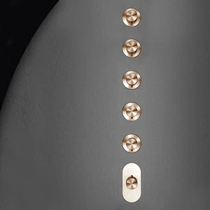 Термостат для душа HIRO HIR58R розовое золото