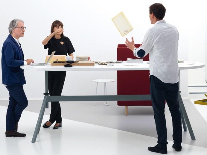 COR Стол для совещаний с регулируемой высотой Level sun-id-1398179 - Вид №3