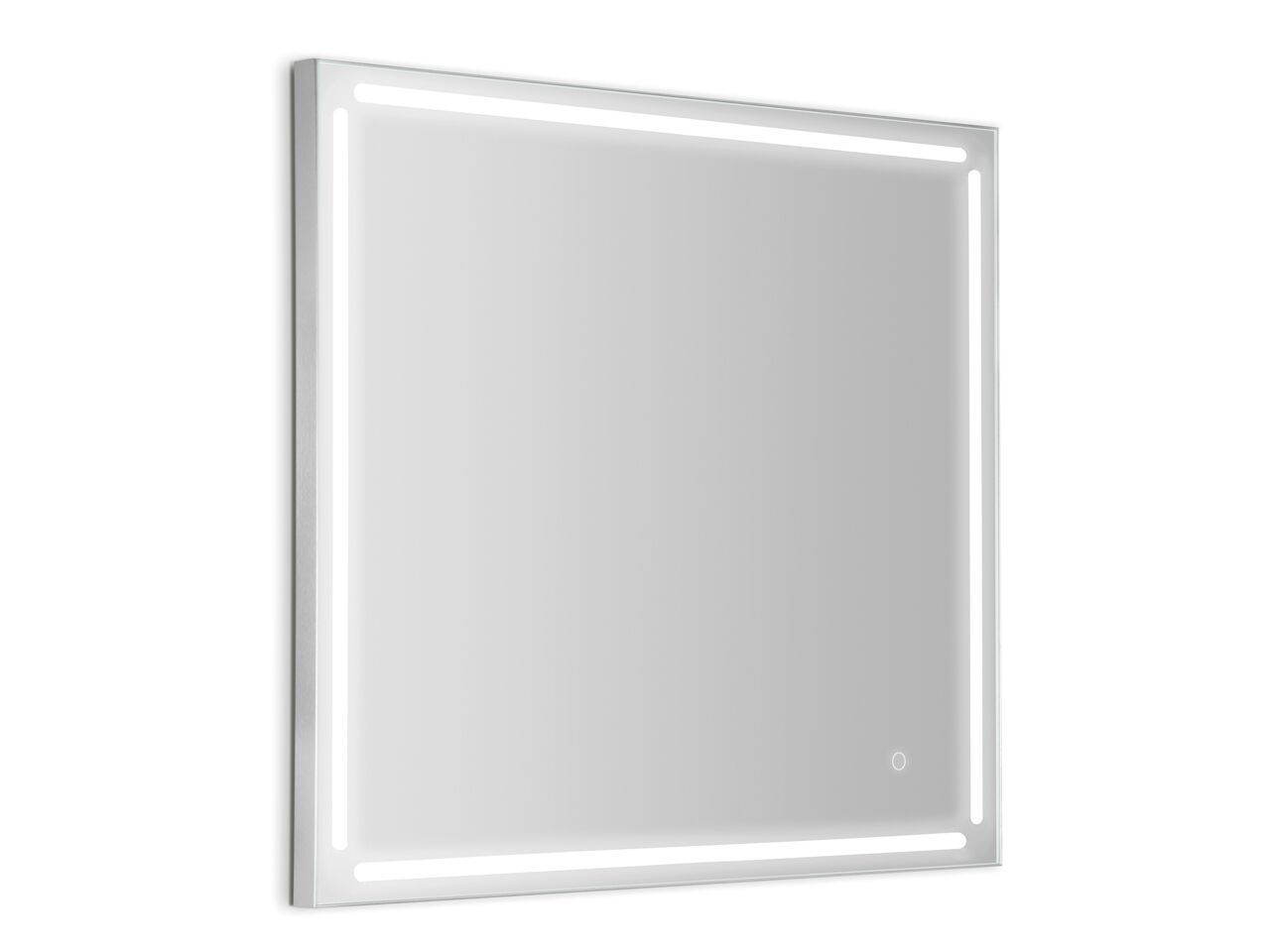 Квадратное зеркало для ванной комнаты со встроенным освещением GEDY PAUL ARCH-00008002