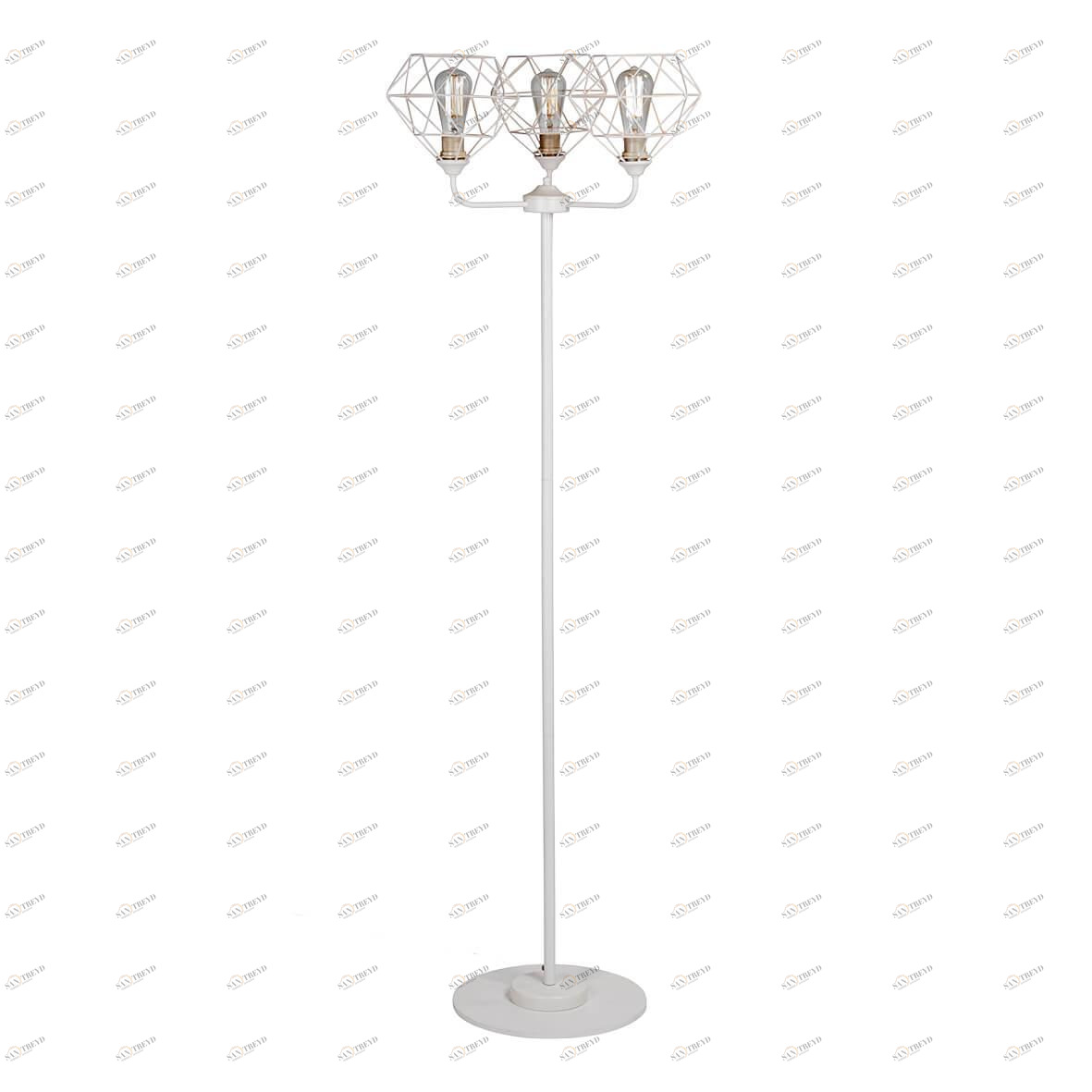 Торшер металлический на 3 лампы белый Vitaluce V4326-0/3P VITALUCE  00-3908597 Белый 