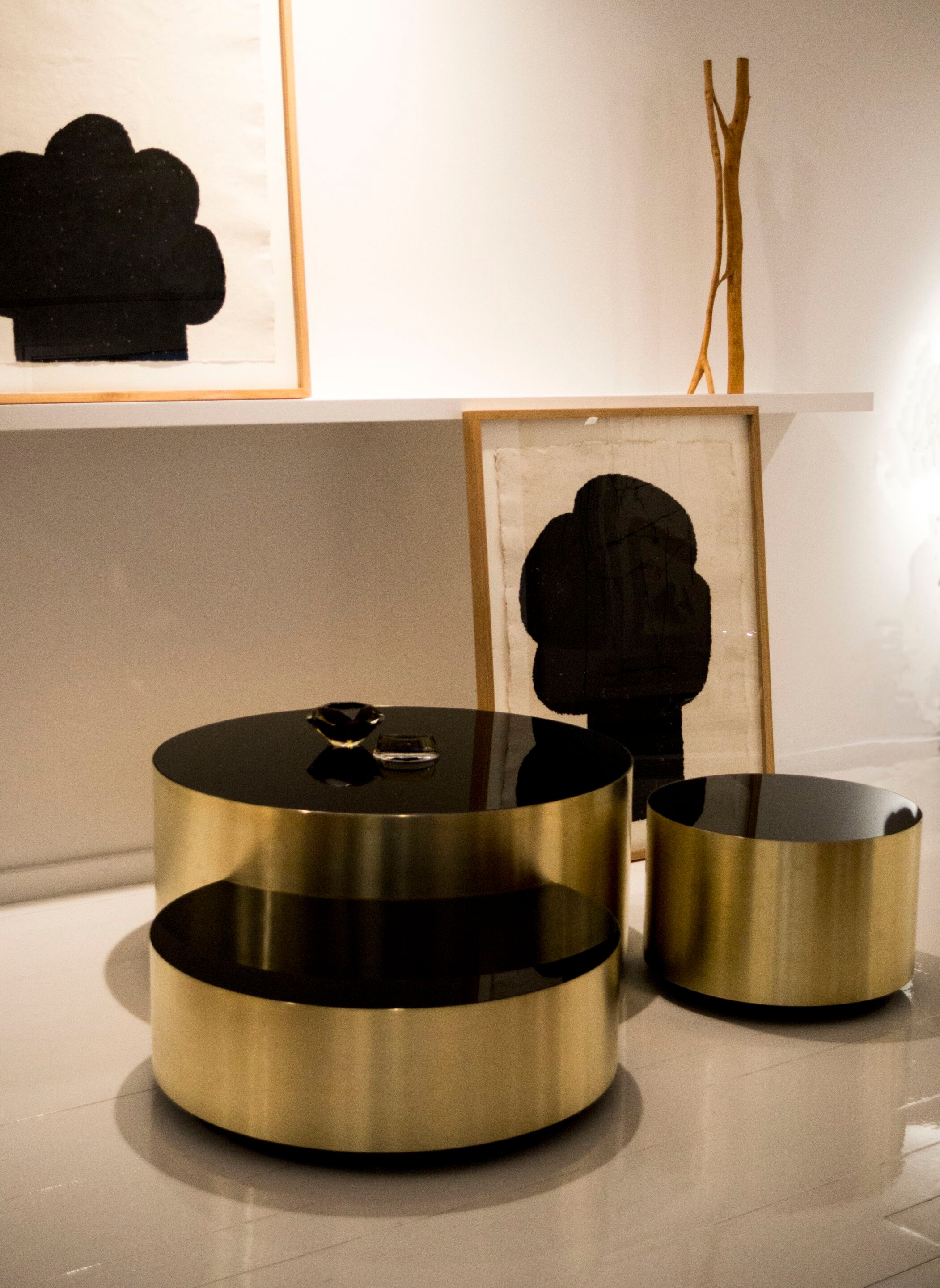 Набор журнальных столиков из ламинированного стекла и металла Jover+Valls Antique Boutique-Luna ARCH-00104161 - Вид №14