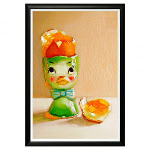 896519317_1818 Арт-постер "Снесла яичко" Object Desire