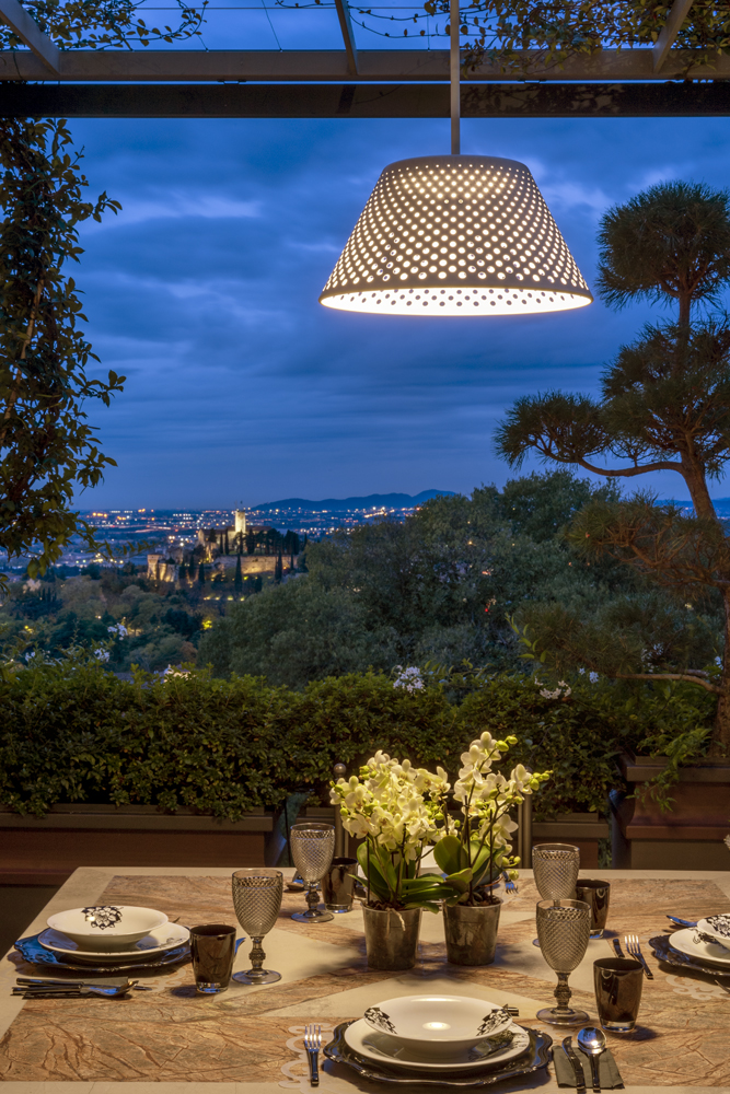 3270616 Потолочный светильник Platek MESH XL Soffitto  MESH XL H. 635 mm - LED 3000K 75°  - Вид №2