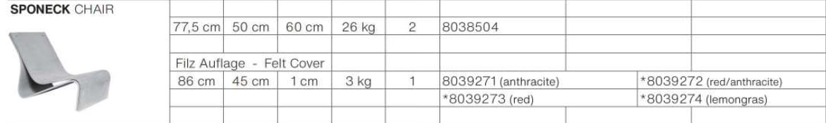 Бетонное садовое кресло SWISSPEARL дизайн ARCH-00058672 - Вид №26
