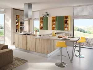 Cucine Lube Кухня с полуостровом Swing