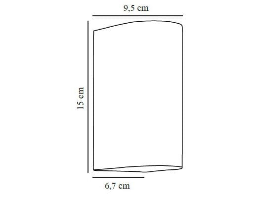 Алюминиевый настенный светильник Nordlux Asbol ARCH-00085587 - Вид №4