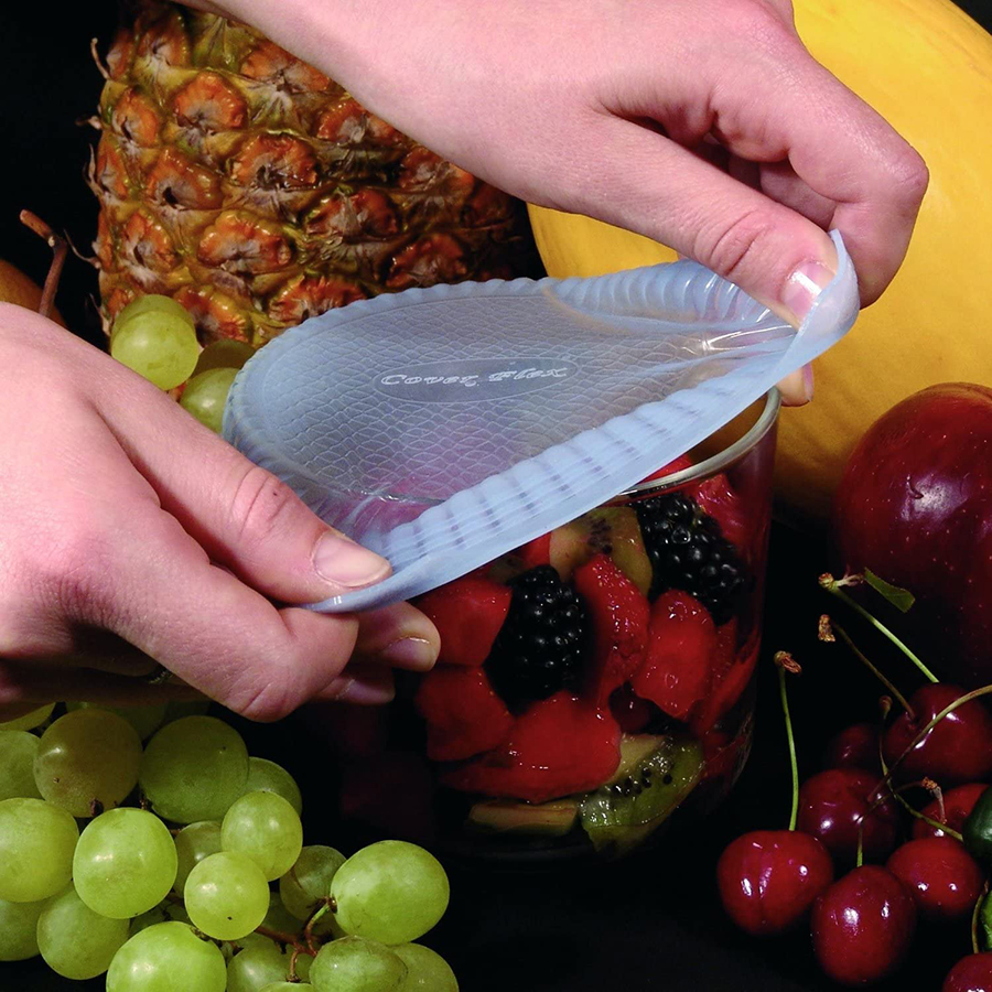 70.210.86.0696 Крышка coverflex ?21 см силиконовая голубая Silikomart  - Вид №3