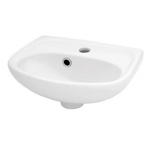 101655 Подвесная раковина настенная прямоугольная SANTEK  белая