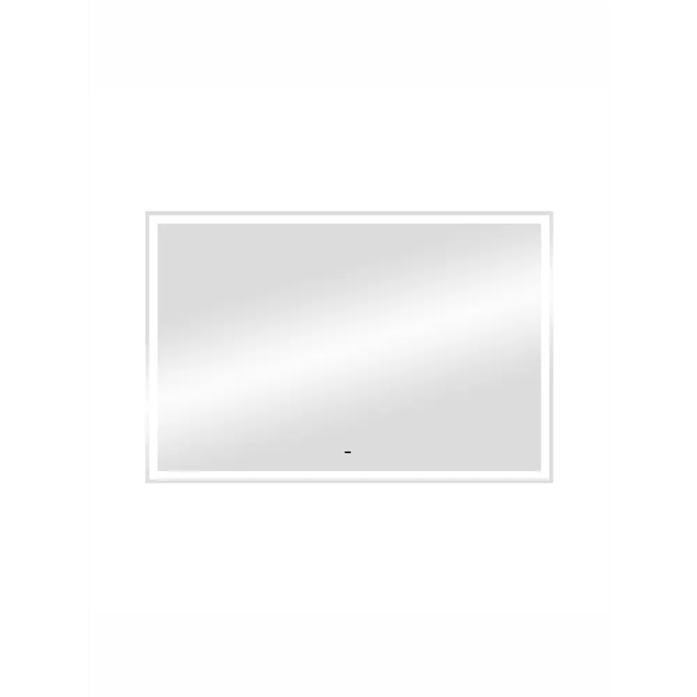 Зеркало для ванной Status с подсветкой 100x70 см цвет серый CONTINENT STLM-2163524 - Вид №2