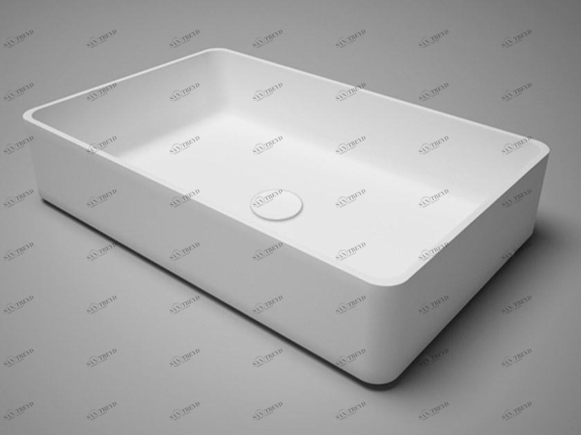 Sa0305n37 Накладная раковина на столешницу  овальная Blu Bathworks® METRIX