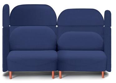 Deadgood Секционный модульный диван из ткани с высокой спинкой  Ss2a - ss2b  - Вид №1