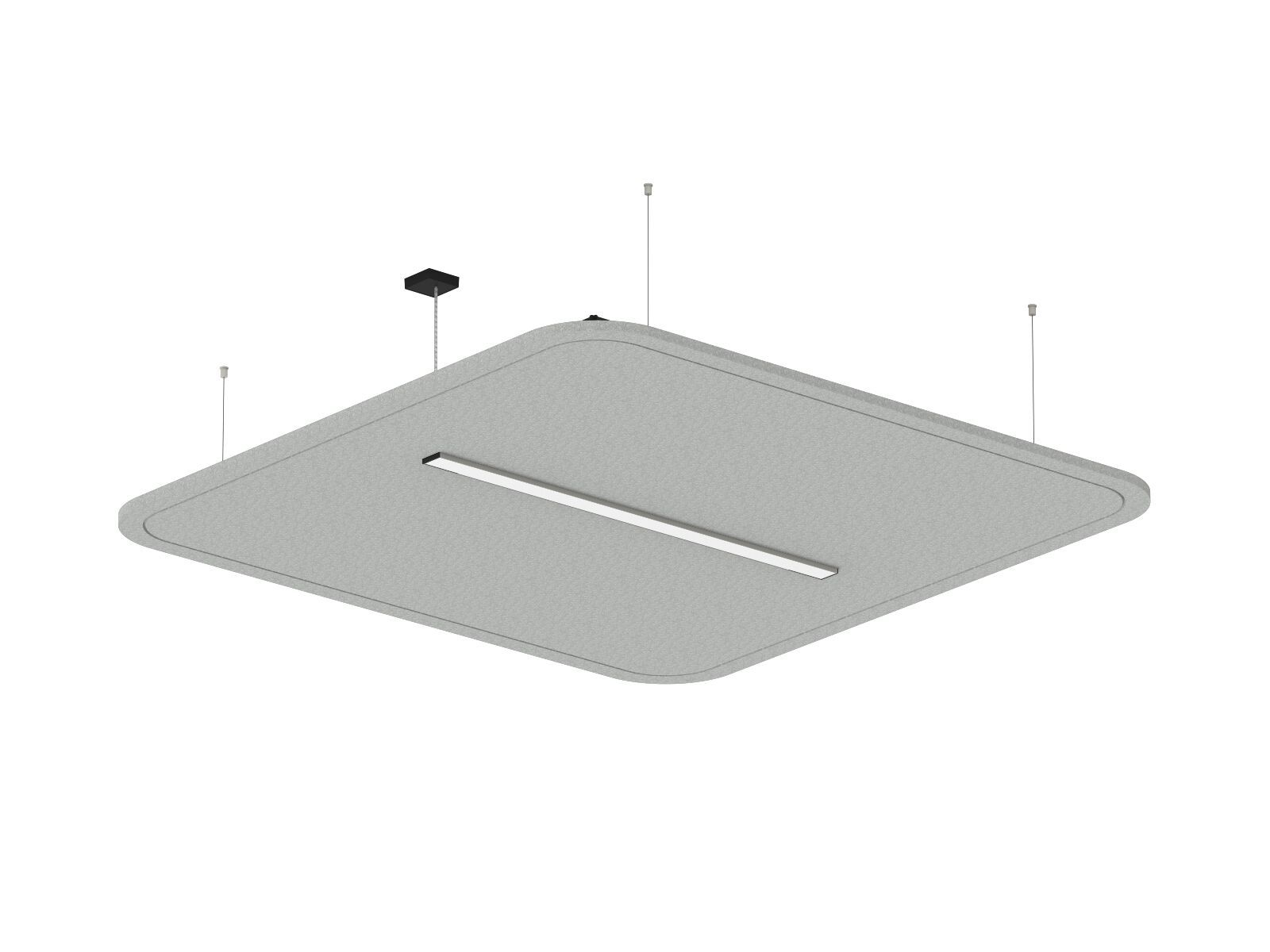 Рециркулированный любимчик Dimmable акустический подвесной светильник PROLICHT Acoustic ARCH-00095549 - Вид №2