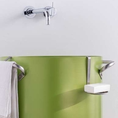 45490 Напольная раковина стоящая круглая Rapsel  - Вид №8