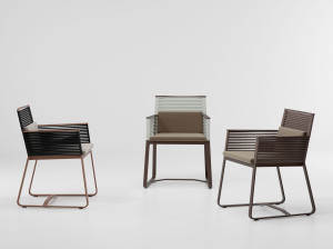 Веревочный стул для сада