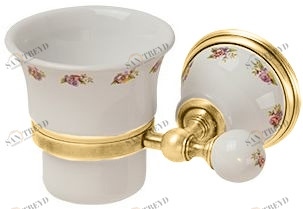 Стакан настенный MIGLIORE Provance Ml.PRO-60.502.DO, цвет золото 