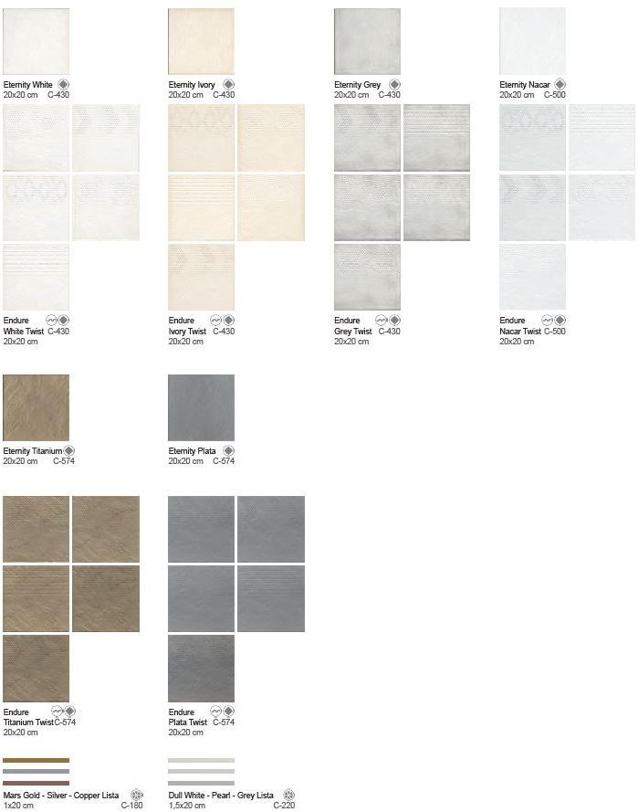 Aparici Настенная керамическая плитка под бетон sun-id-1393024 - Вид №1