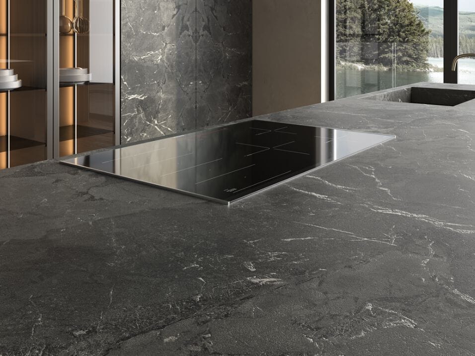 Кухонный топ из керамогранита с эффектом камня CERAMICA FONDOVALLE MYTOP ARCH-00092816