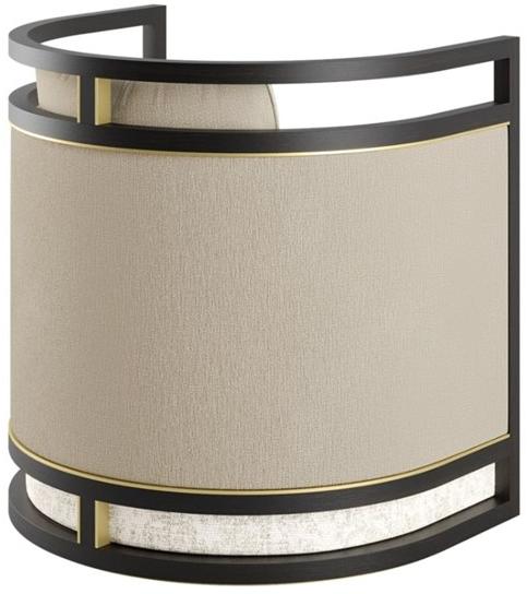 FRATO Кресло из ткани с подлокотниками  Fup010047aaa  - Вид №2