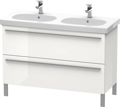 XL651801818 Тумбочка напольная X-Large #XL6518 1150 x 470 мм Белый матовый, декор Duravit - Вид №2