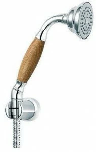 rvb Настенный ручной душ с гибким шлангом и системой защиты от накипи 1935 wood 8027.11.26-cc