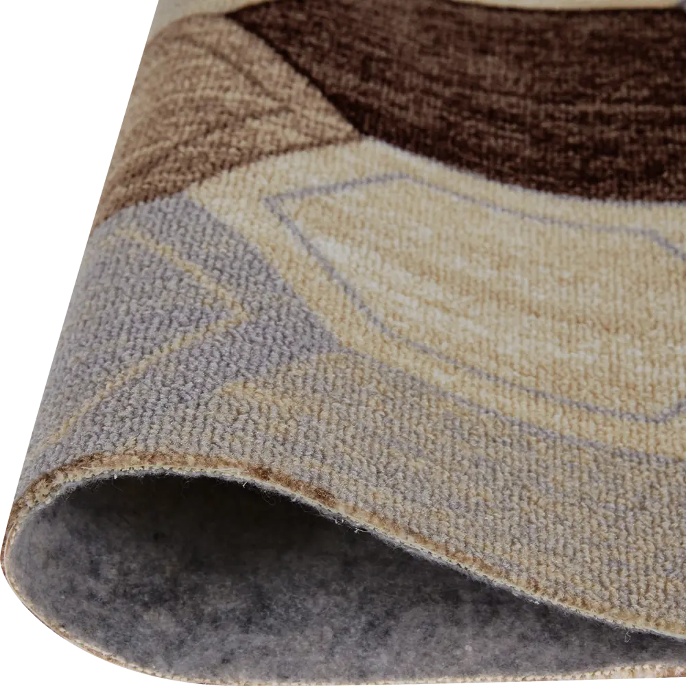 Ковровая дорожка полиамид/войлок Торения 1 м цвет коричневый ВИТЕБСКИЕ КОВРЫ STLM-2164946 - Вид №2