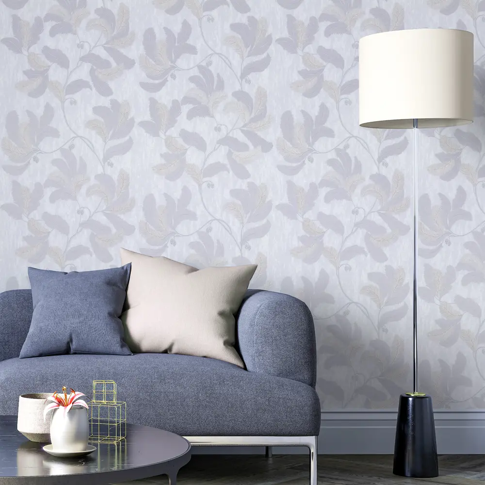 Обои флизелиновые Palitra Home Avellino серые 1.06 м HC31252-14a STLM-2109687 - Вид №4