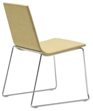 Andreu World Стул штабелируемый на санках из дуба Lineal Si0582 - Вид №24