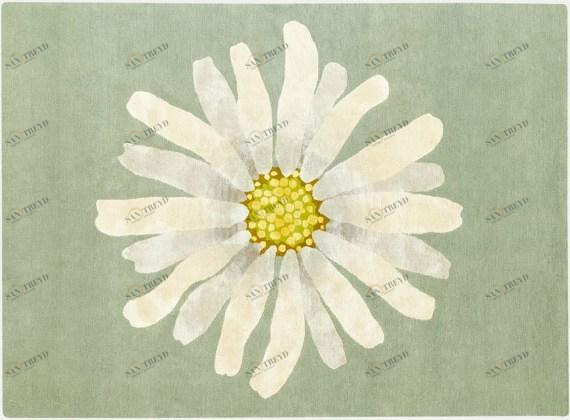 Deirdre Dyson Прямоугольный ковер с цветочным рисунком 2012 72 