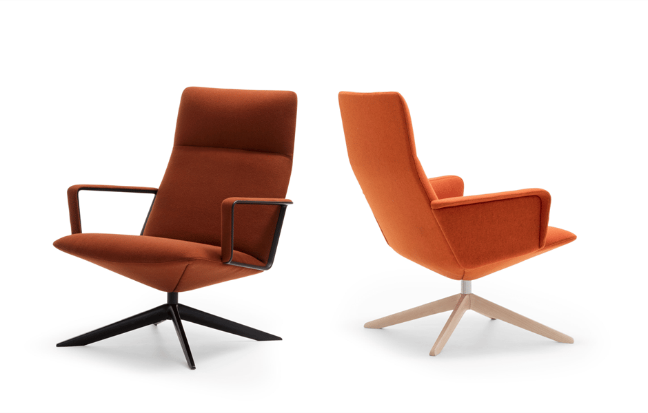 Спицевое кресло с высокой спинкой Andreu World Capri Lounge ARCH-00061847 - Вид №4